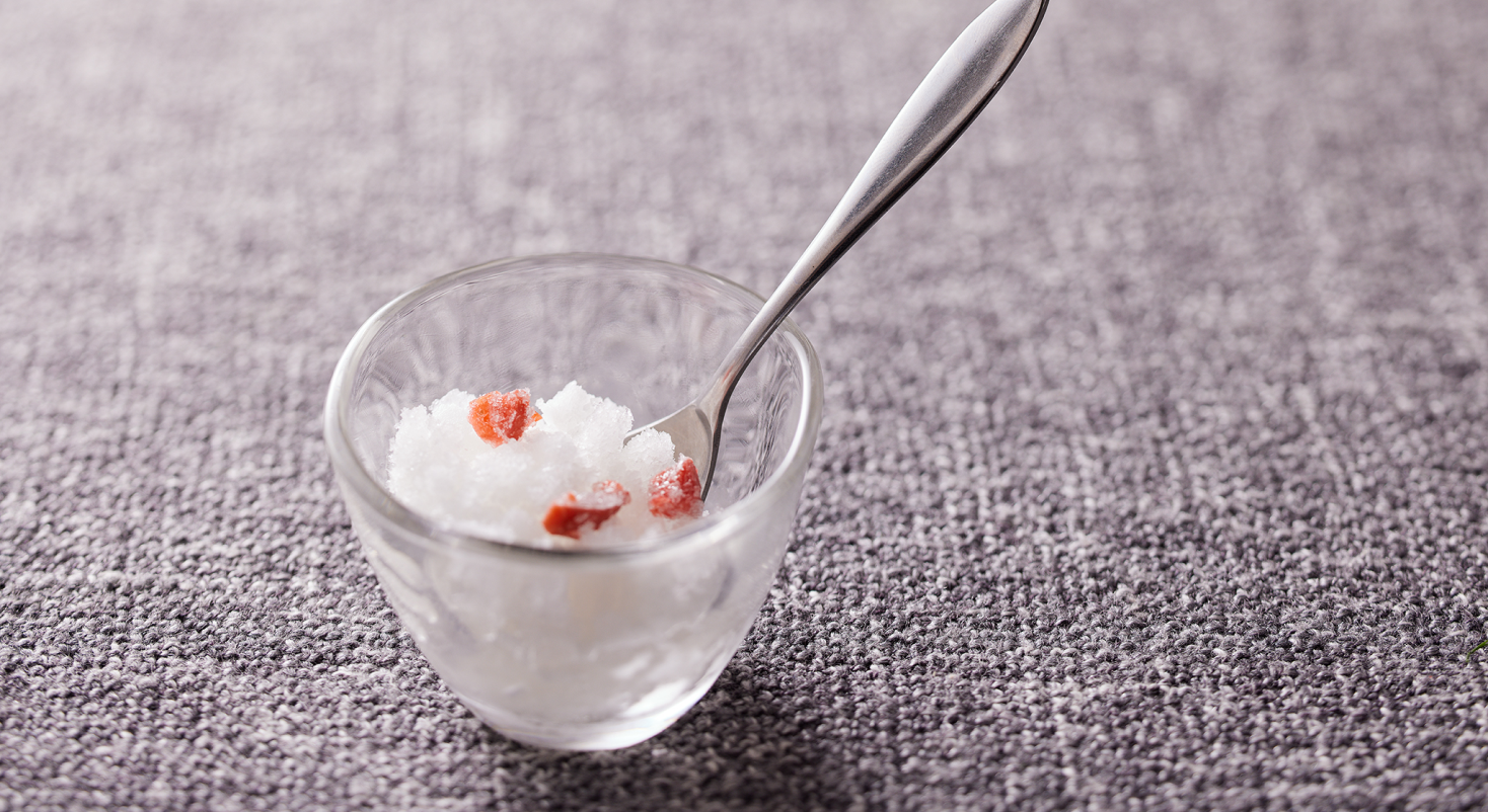 梅と大葉のグラニテ